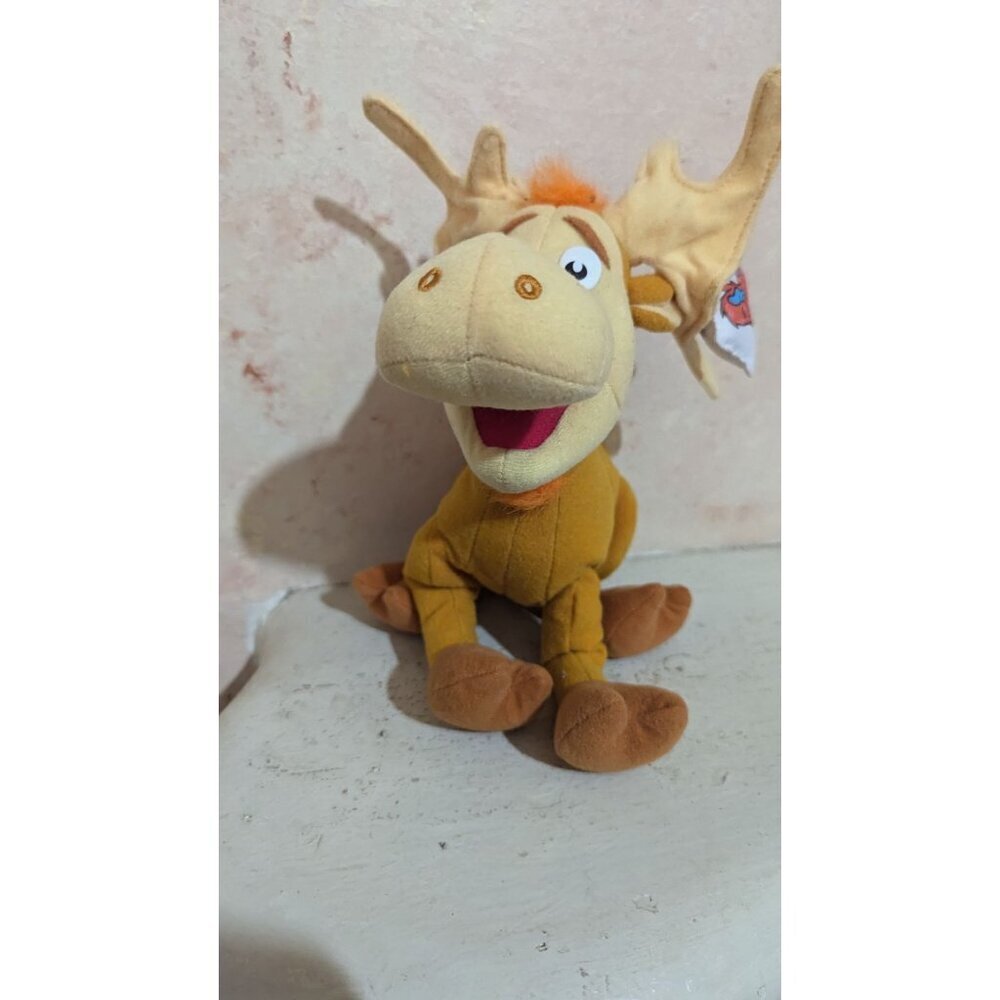 Thidwick Moose Fox in Sock Whozit Plush‎ Stuffed Toy Dr Seuss Jim Henson 1997